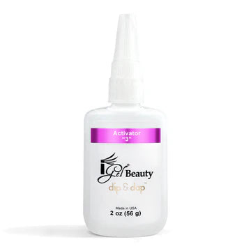 iGel Dip & Dap Foundations, 03, ACTIVATOR REFILL, 2oz (Pk: 48pcs/case)