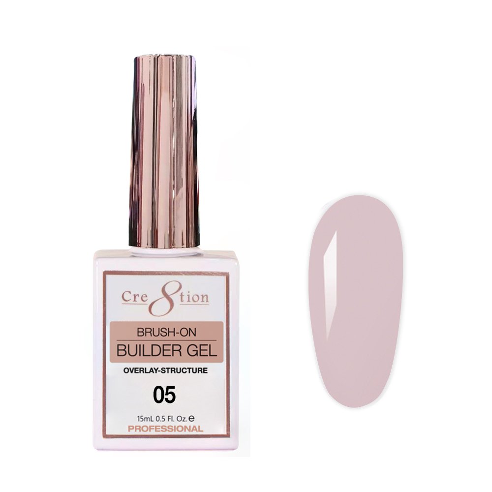 Cre8tion Gel - OVERLAY/BRUSH ON BUILDER 0.5oz, #005