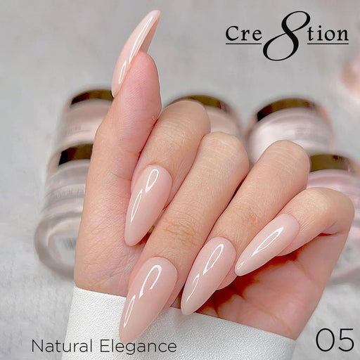 Cre8tion Acrylic Powder, Natural Elegance Collection, 05, 1.7oz