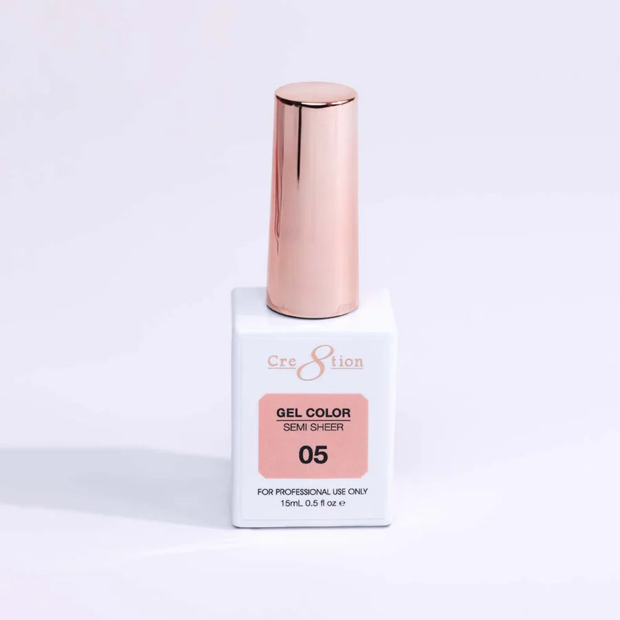 Cre8tion Gel 0.5oz - HEMA Free SEMI-SHEER Collection - 005