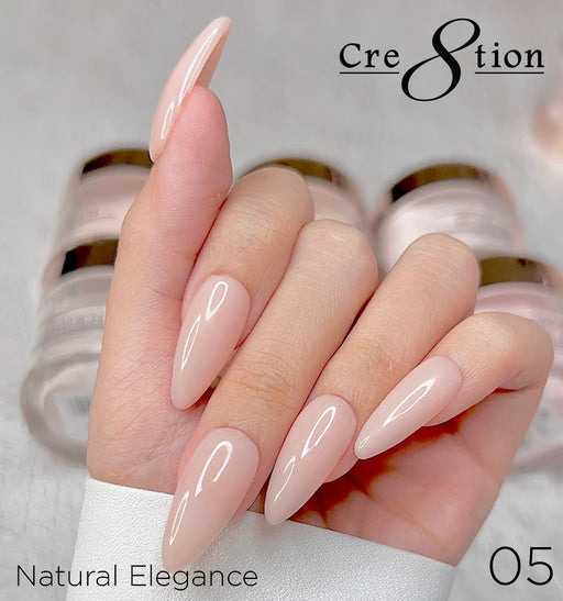 Cre8tion Acrylic Powder, NATURAL ELEGANCE Collection - 005