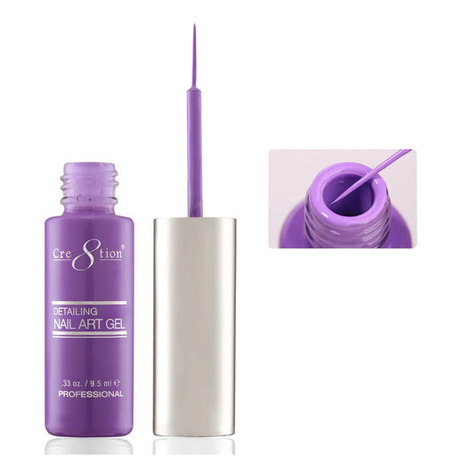 Cre8tion 0.33oz Detailing Nail Art Gel Collection - 006