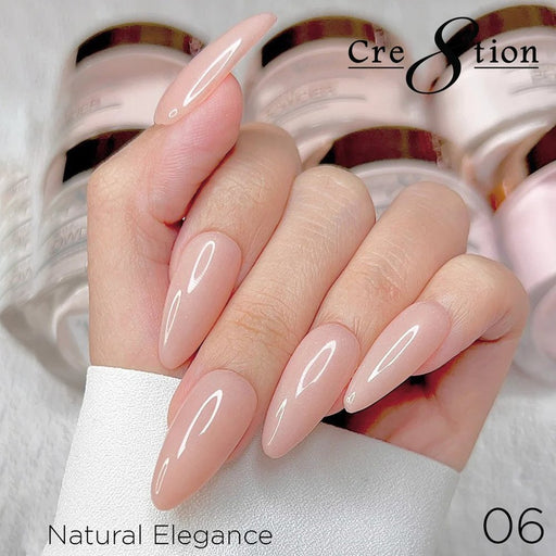 Cre8tion Acrylic Powder, Natural Elegance Collection, 06, 1.7oz
