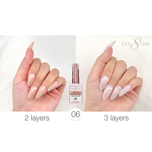 Cre8tion Gel - OVERLAY/BRUSH ON BUILDER 0.5oz, #006