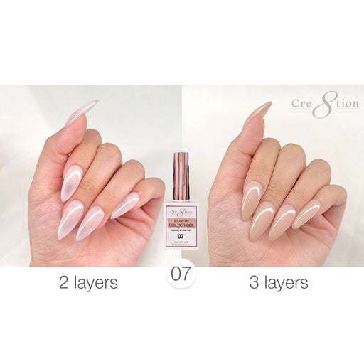 Cre8tion Gel - OVERLAY/BRUSH ON BUILDER 0.5oz, #007