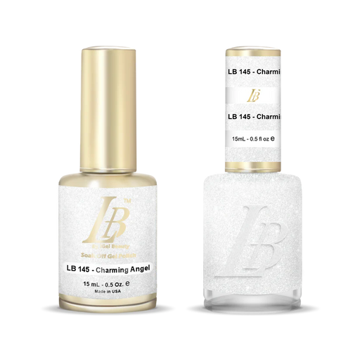 iGel Nail Lacquer & Gel Polish, LB Professional Collection, LB145, Charming Angel, 0.5oz