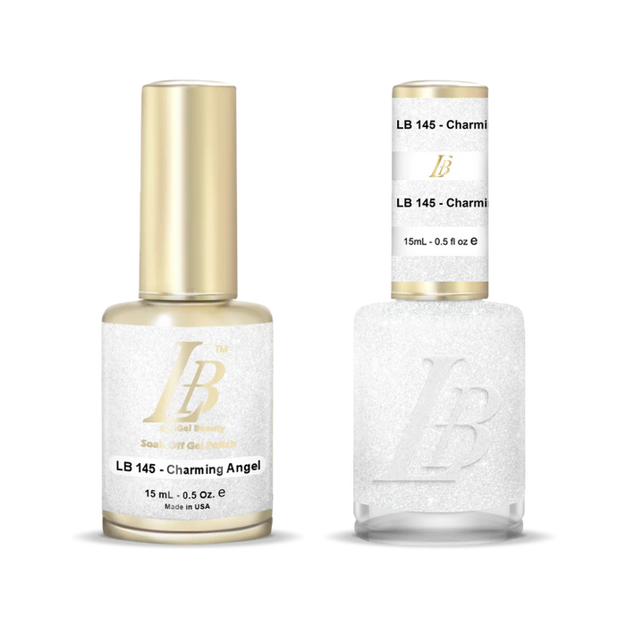 iGel Nail Lacquer & Gel Polish, LB Professional Collection, LB145, Charming Angel, 0.5oz