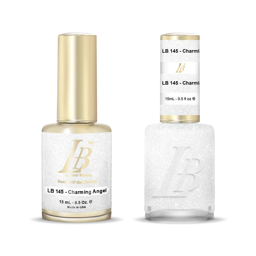 iGel Nail Lacquer & Gel Polish, LB Professional Collection, LB145, Charming Angel, 0.5oz