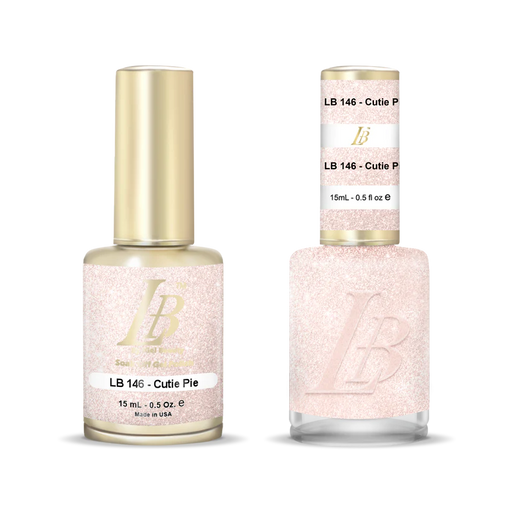 iGel Nail Lacquer & Gel Polish, LB Professional Collection, LB146, Cutie Pie, 0.5oz