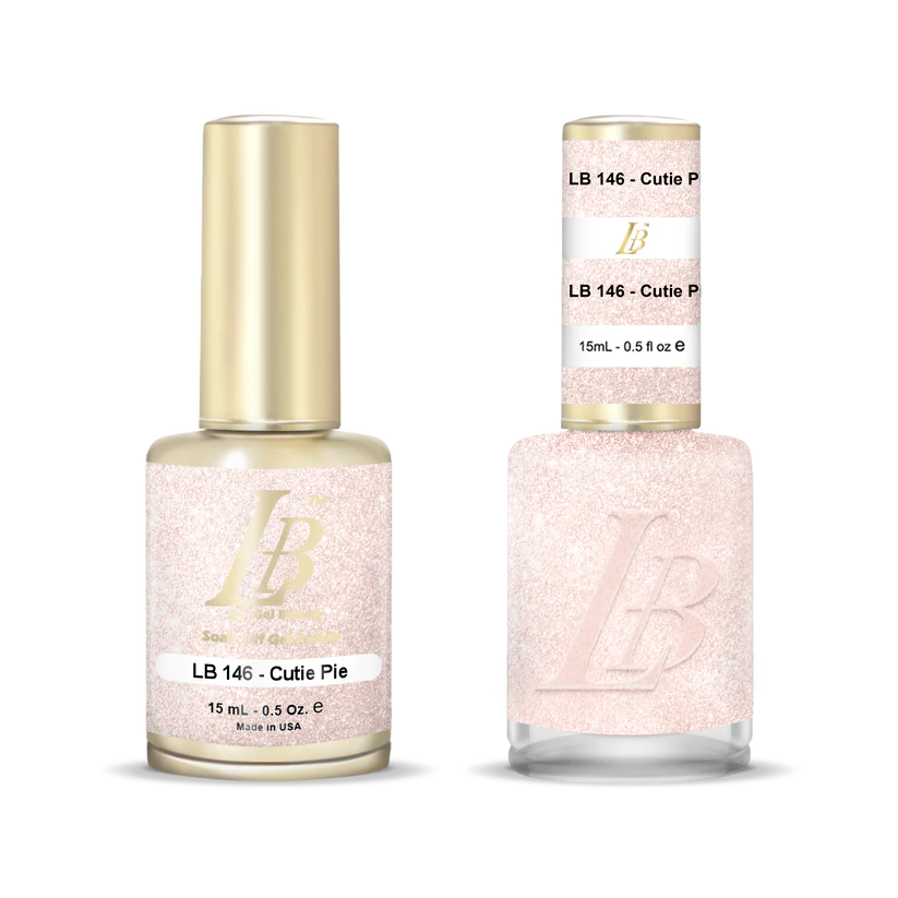 iGel Nail Lacquer & Gel Polish, LB Professional Collection, LB146, Cutie Pie, 0.5oz