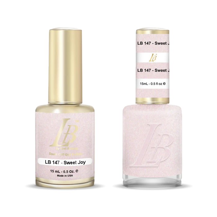 iGel Nail Lacquer & Gel Polish, LB Professional Collection, LB147, Sweet Joy, 0.5oz