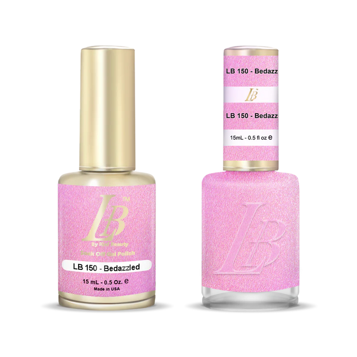 iGel Nail Lacquer & Gel Polish, LB Professional Collection, LB150, Bedazzled, 0.5oz