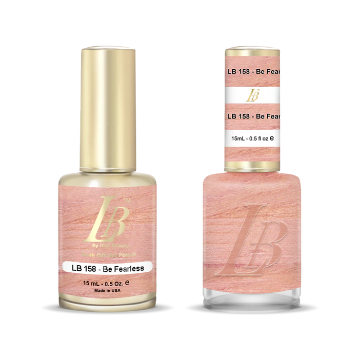 iGel Nail Lacquer & Gel Polish, LB Professional Collection, LB158, Be Fearless, 0.5oz