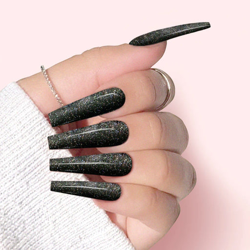 iGel Nail Lacquer & Gel Polish, LB Professional Collection, LB100, Black Diamond, 0.5oz