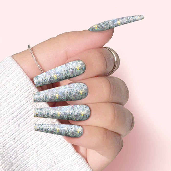 iGel Nail Lacquer & Gel Polish, LB Professional Collection, LB105, Blinking Diamond, 0.5oz