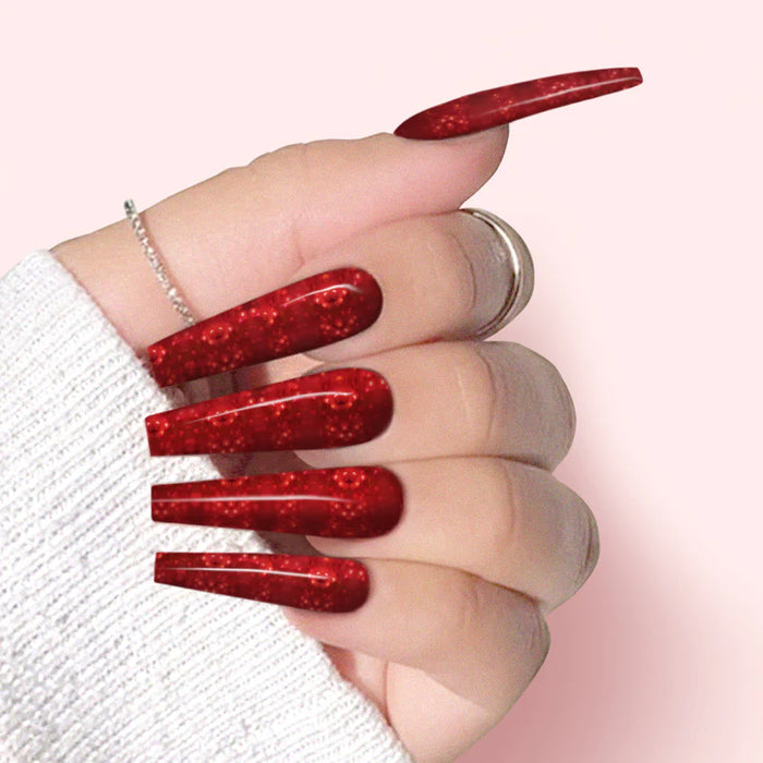 iGel Nail Lacquer & Gel Polish, LB Professional Collection, LB097, Merry & Bright, 0.5oz