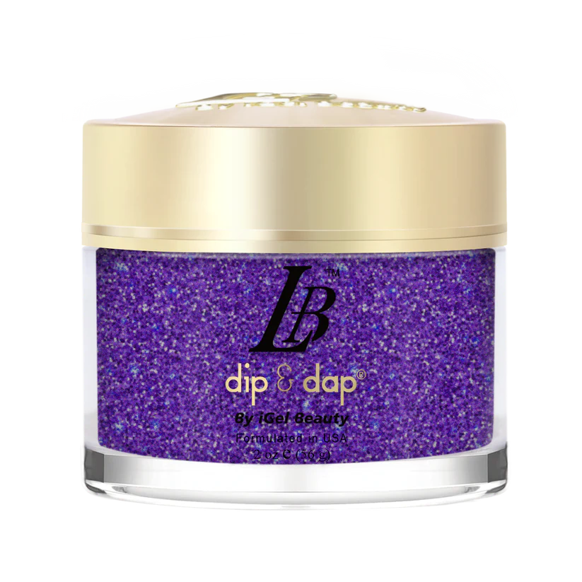 iGel Acrylic/Dipping Powder, LB Professional Collection, LB101, Bedazzling Amethyst, 2oz