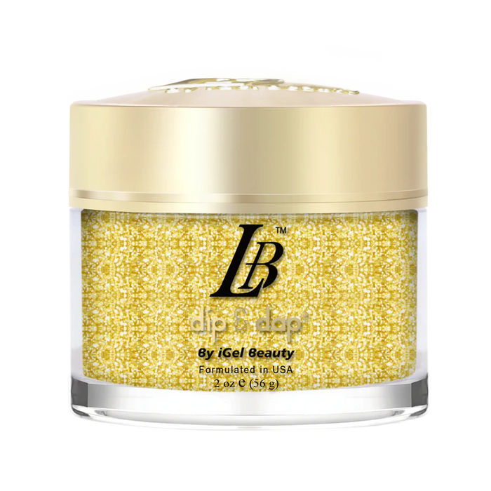 iGel Acrylic/Dipping Powder, LB Professional Collection, LB103, Fine Gold, 2oz