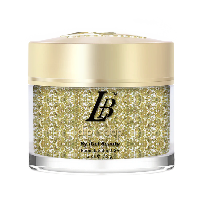 iGel Acrylic/Dipping Powder, LB Professional Collection, LB104, Brilliant Gold, 2oz