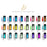 iGel LB Glow In The Dark Gel Polish, 0.6oz, Color list note, 000