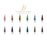 000 iGel LB 0.6oz Galaxy Flake GEL, Color List Note