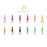 000 iGel LB 0.6oz Marble Ink GEL, Color List Note