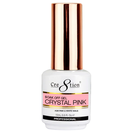 Cre8tion Crystal Gel, Pink, 09618, 0.5oz KK