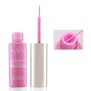 Cre8tion Detailing Nail Art Gel, 09, Pink, 0.33oz