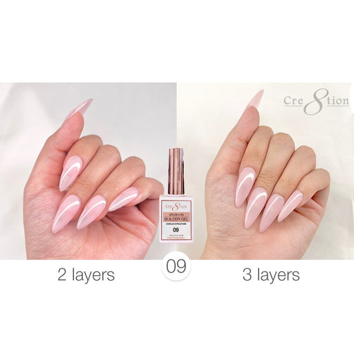 Cre8tion Gel - OVERLAY/BRUSH ON BUILDER 0.5oz, #009