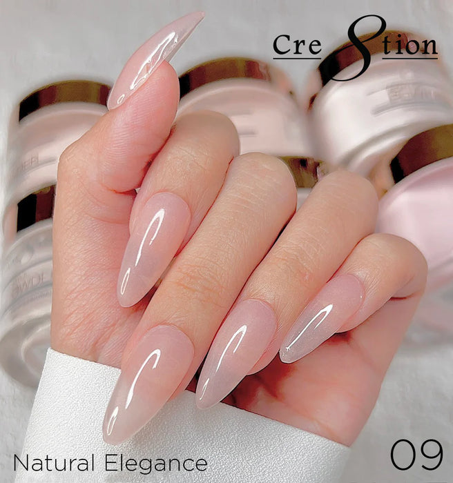 Cre8tion Acrylic Powder, NATURAL ELEGANCE Collection -  009