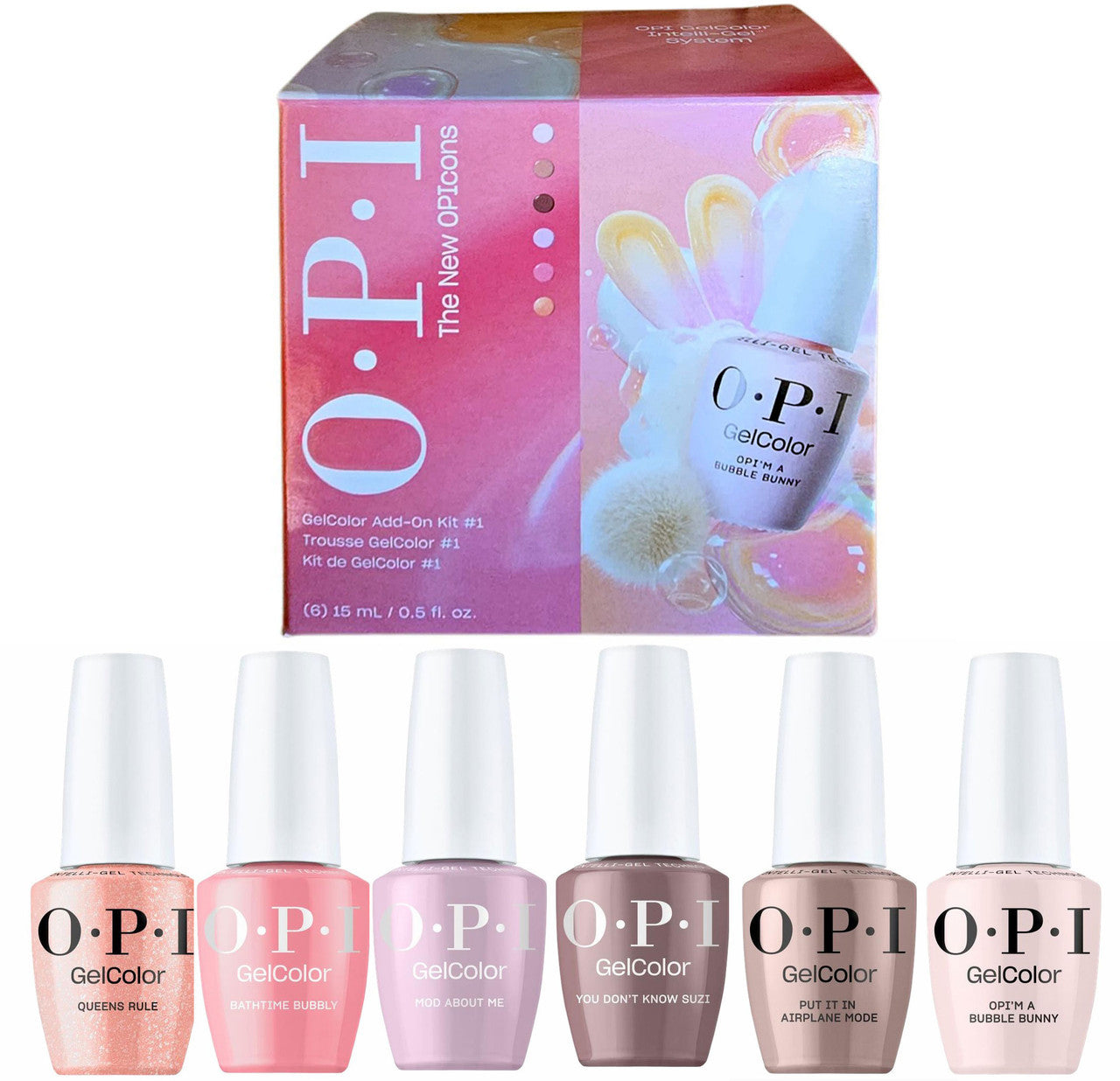 OPI GelColor Intelli-Gel OPIcons Spring 2026 Collection - Ad On Kit #1