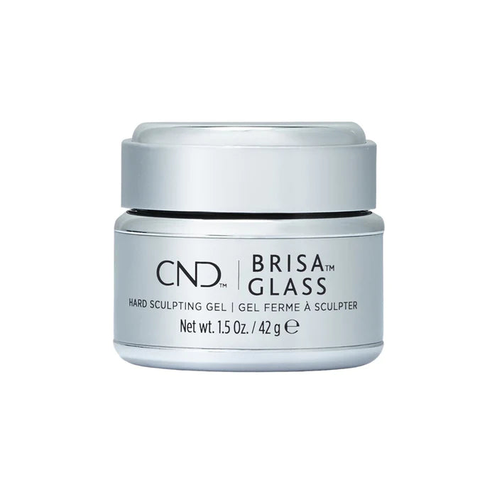 CND Hard Sculpting Gel, Brisa Glass, 1.5oz, 90731