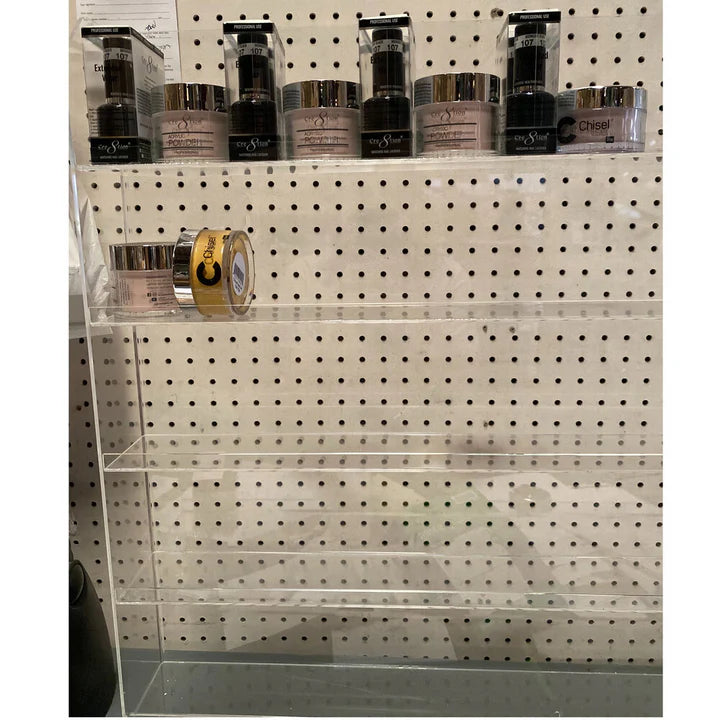 Cre8tion Acrylic - Wall Mounted Rack - Trio 48 Sets (Pk: 4pcs/case)