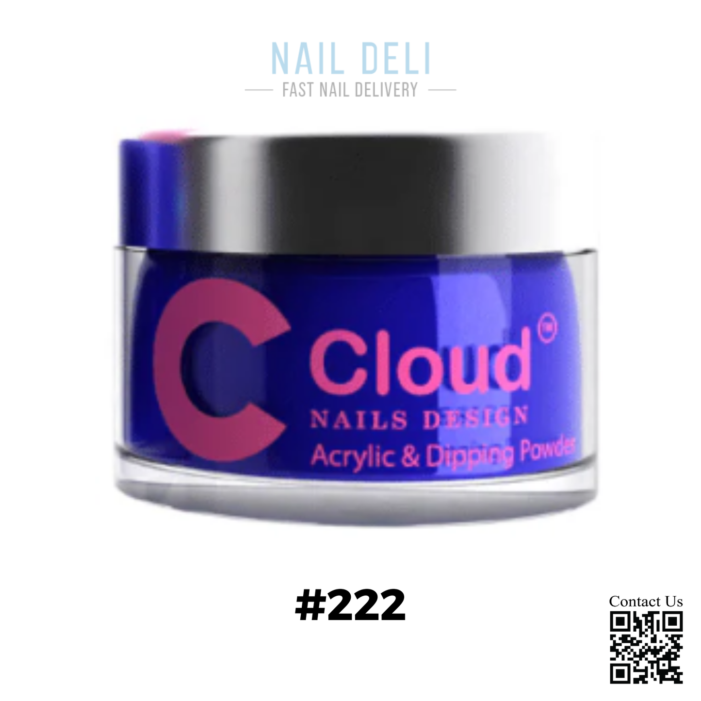 Chisel Cloud Acrylic/ Dipping Powder, Hawaii Collection, 2oz, 222