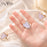 Cre8tion Color Mixing Ring Pallet (Pk: 400 pcs/bag) - Heart