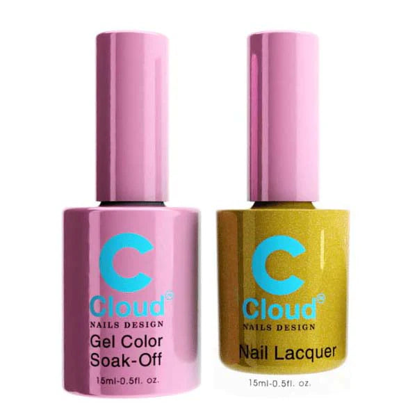 Chisel Nail Lacquer and Gel Polish, Cloud Nail Design Collection, 102, 0.5oz