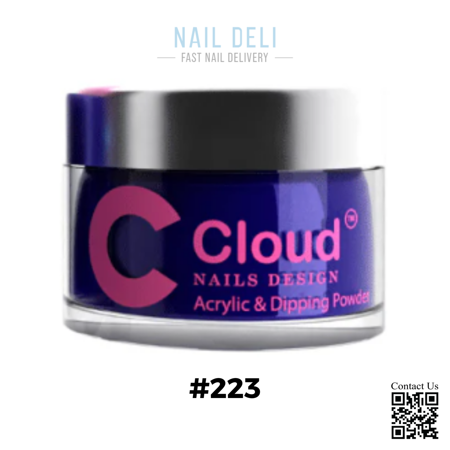 Chisel Cloud Acrylic/ Dipping Powder, Hawaii Collection, 2oz, 223