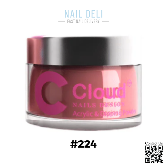 Chisel Cloud Acrylic/ Dipping Powder, Hawaii Collection, 2oz, 224