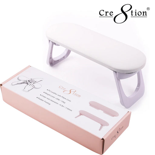 Cre8tion Foldable Arm Rest, White - SKU 10476