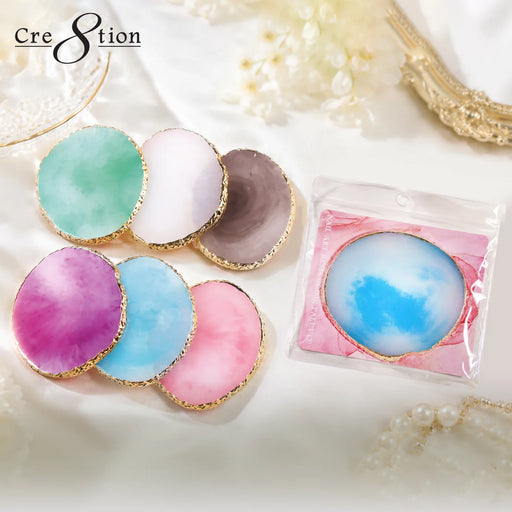 Cre8tion Nail Art Palette, Round Shaped (Pk: 240 pcs/case) - SKU 10494