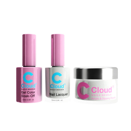 Chisel 3in1 Acrylic/Dipping Powder, Cloud Nail Design Collection, 106