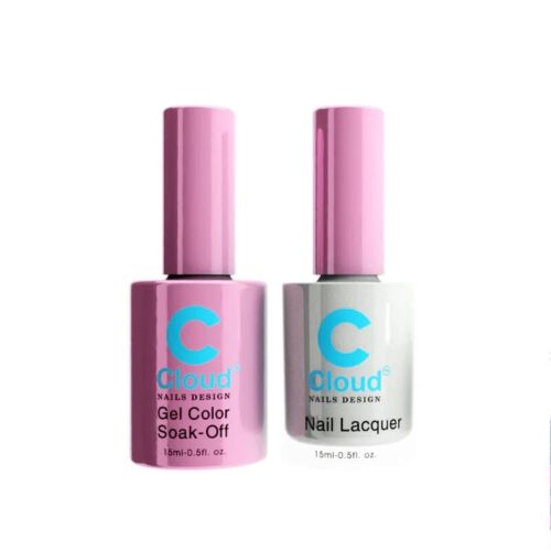 Chisel Nail Lacquer and Gel Polish, Cloud Nail Design Collection, 106, 0.5oz