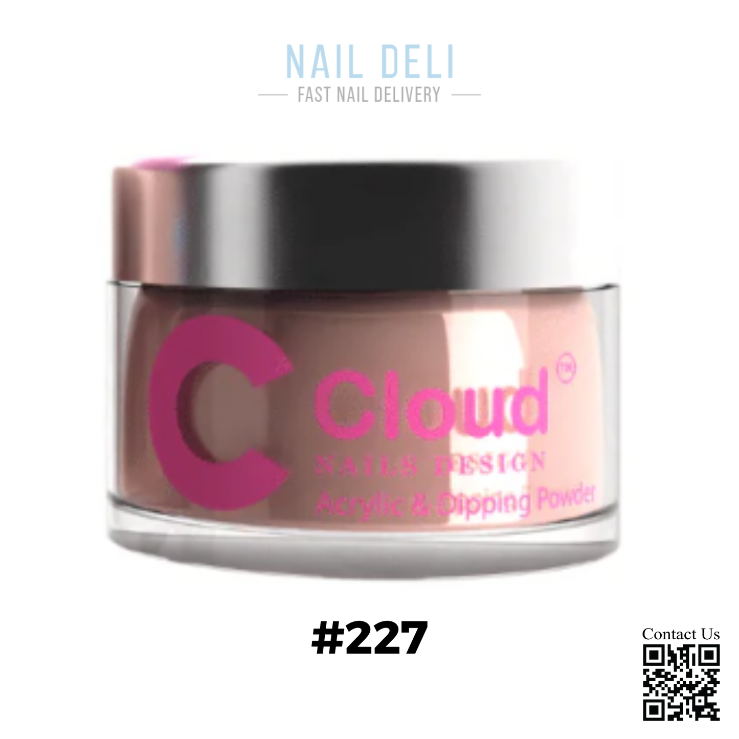 Chisel Cloud Acrylic/ Dipping Powder, Hawaii Collection, 2oz, 227