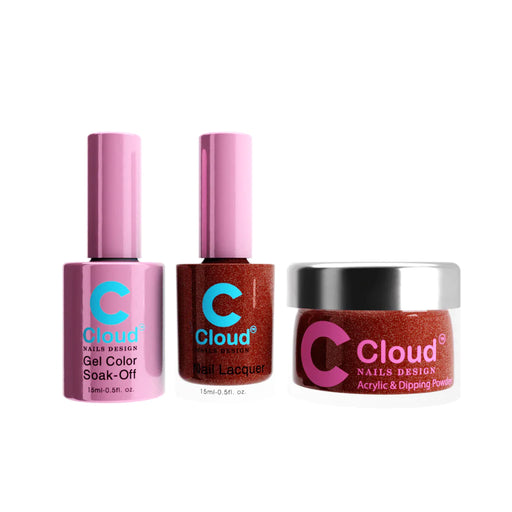 Chisel 4in1 Dipping Powder + Gel Polish + Nail Lacquer, Nail Design Collection, #107
