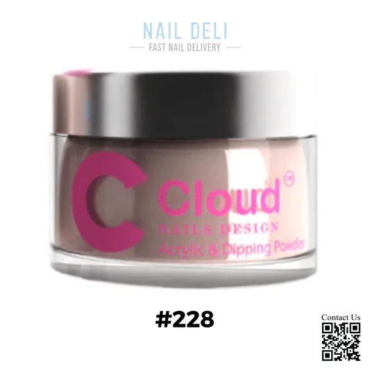 Chisel Cloud Acrylic/ Dipping Powder, Hawaii Collection, 2oz, 228