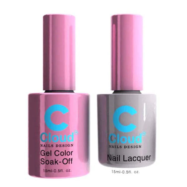 Chisel Nail Lacquer and Gel Polish, Cloud Nail Design Collection, 109, 0.5oz