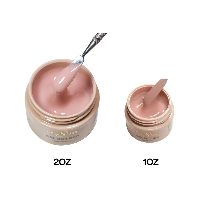 Cre8tion Overlay/Structure - Builder Gel In Jar 2oz (HEMA & TPO Free) Collection - 011 - Biscotti Cream