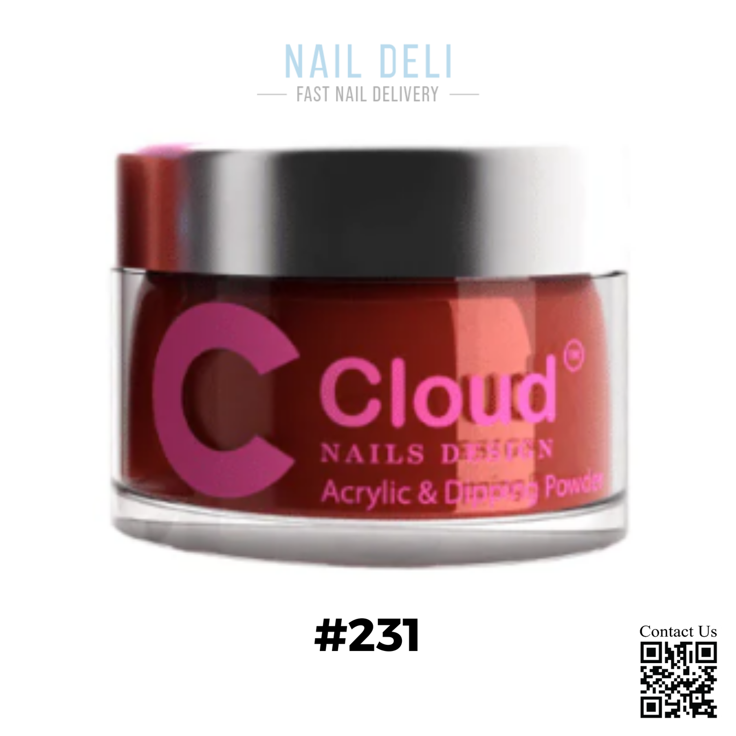 Chisel Cloud Acrylic/ Dipping Powder, Hawaii Collection, 2oz, 231