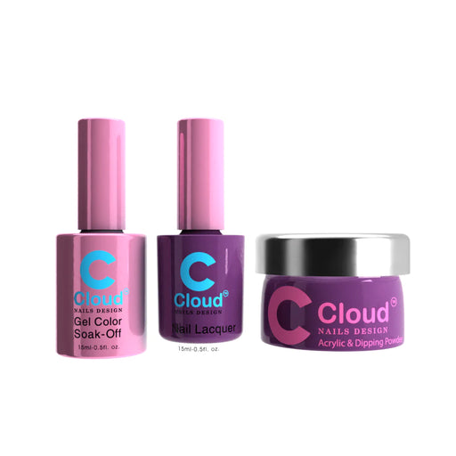 Chisel 3in1 Acrylic/Dipping Powder, Cloud Nail Design Collection, 111