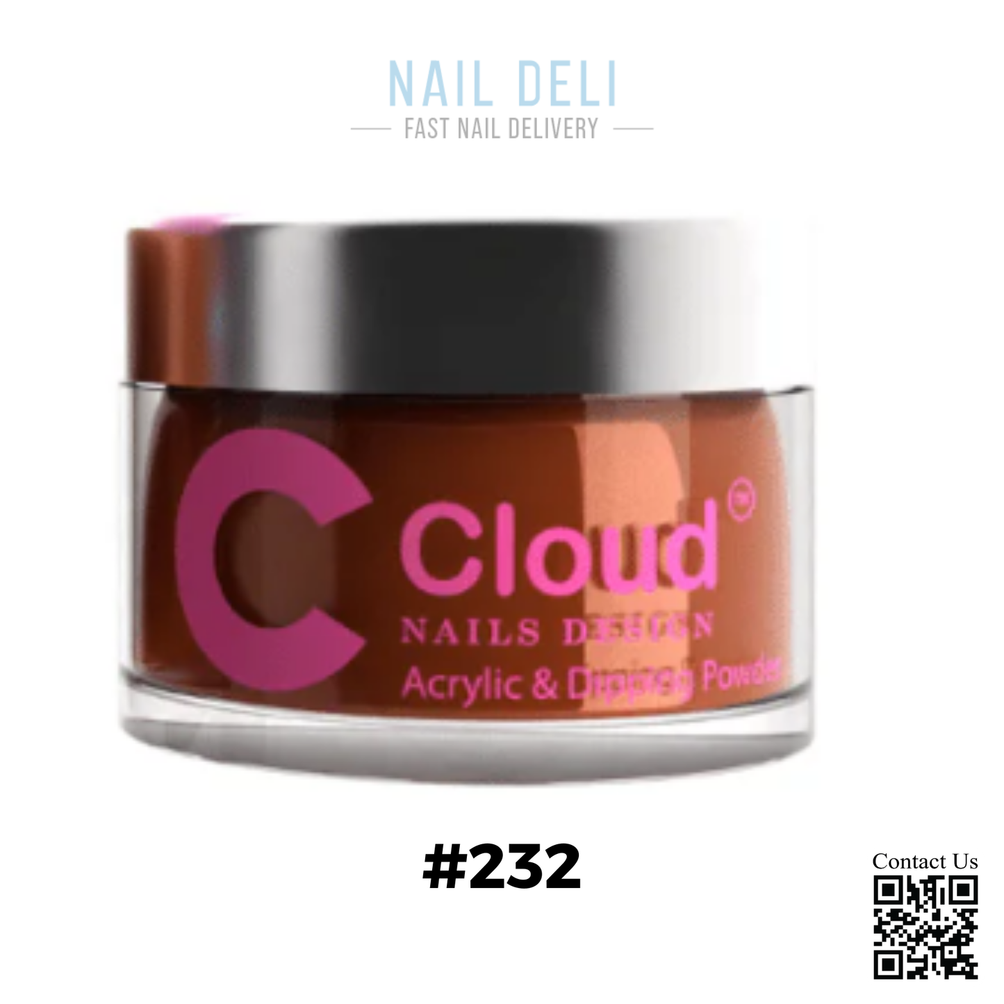 Chisel Cloud Acrylic/ Dipping Powder, Hawaii Collection, 2oz, 232